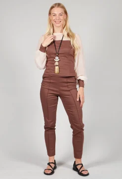 Blouse in Cioccolato