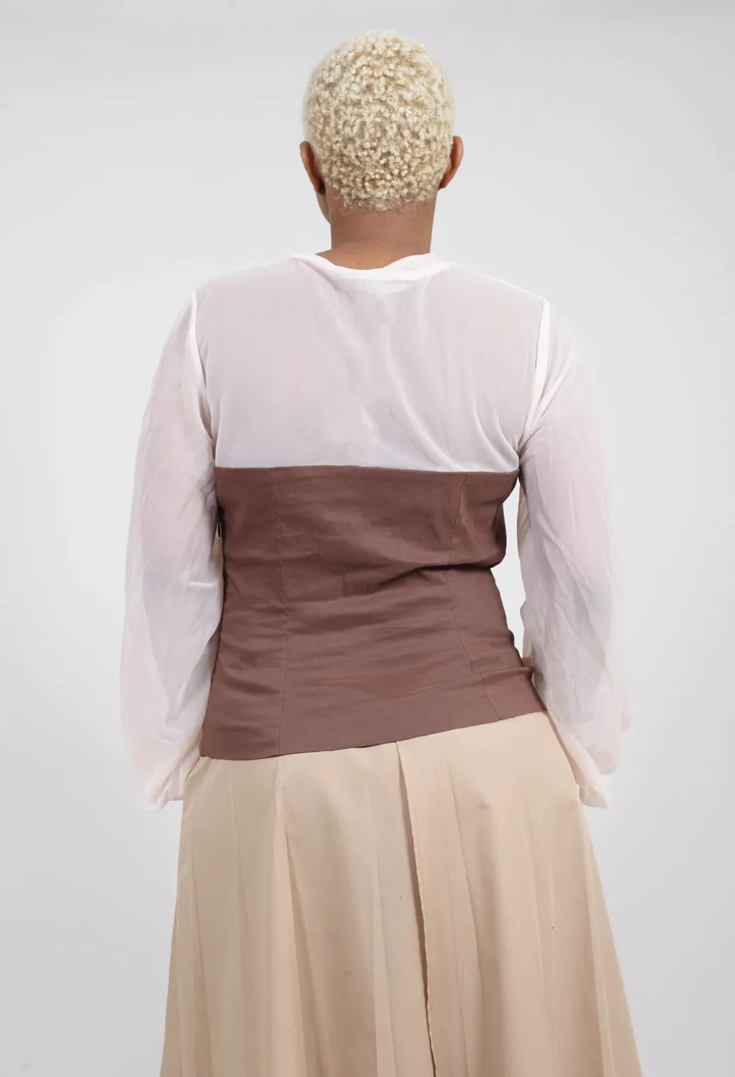Blouse in Cioccolato