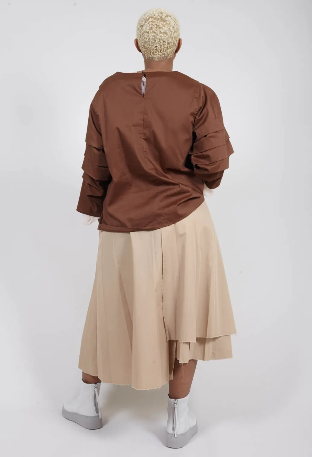 Blouse in Cioccolato