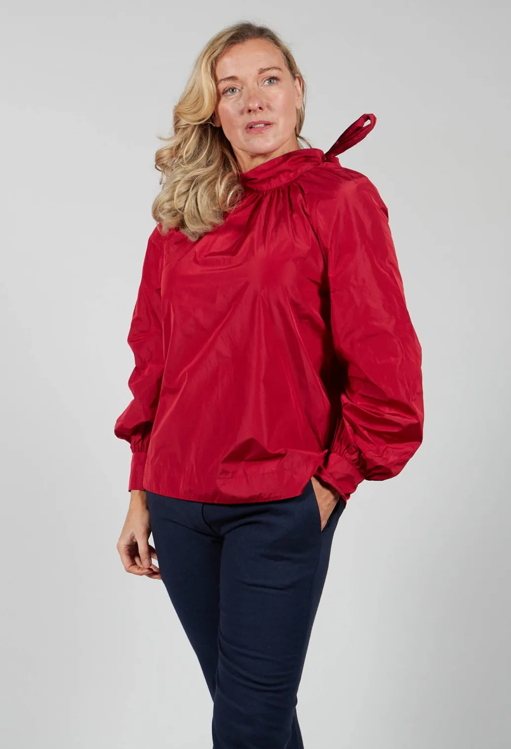 Blouse in Cremisi