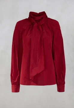 Blouse in Cremisi