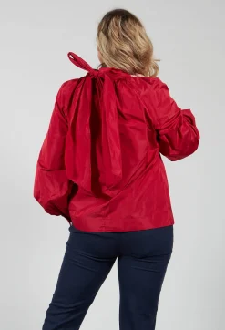 Blouse in Cremisi