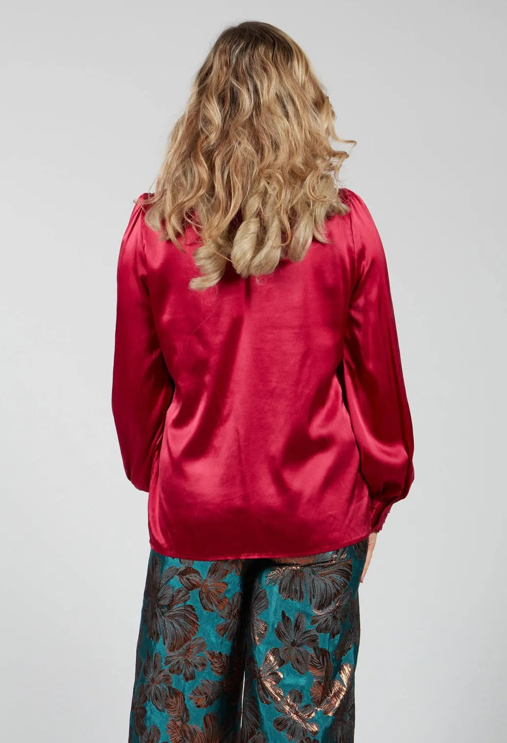 Blouse in Cremisi