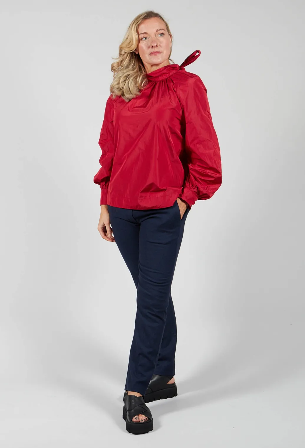 Blouse in Cremisi