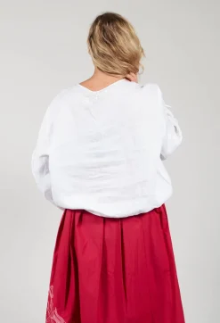 Blouse in Optical White