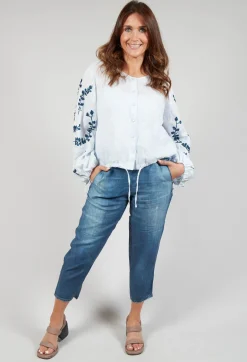 Blouse in Optical White