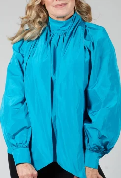 Blouse in Turchese