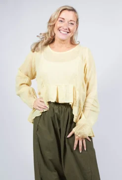 Bluteilen Shirt in Lowe Yellow
