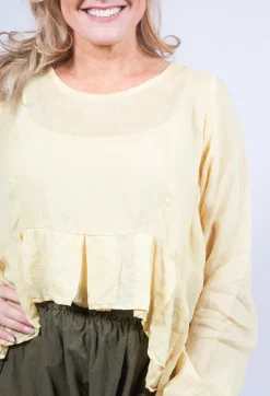 Bluteilen Shirt in Lowe Yellow
