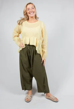 Bluteilen Shirt in Lowe Yellow