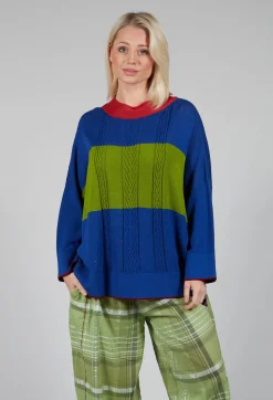 Boat Jumper in Mazarine Blue
