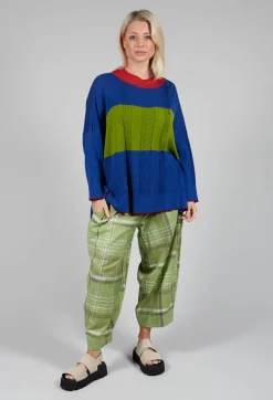 Boat Jumper in Mazarine Blue
