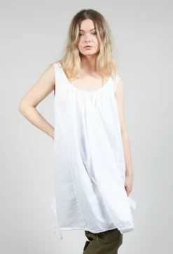 Boat Neckline Top in Bianco