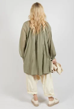 Bohemian Blouse in Sage