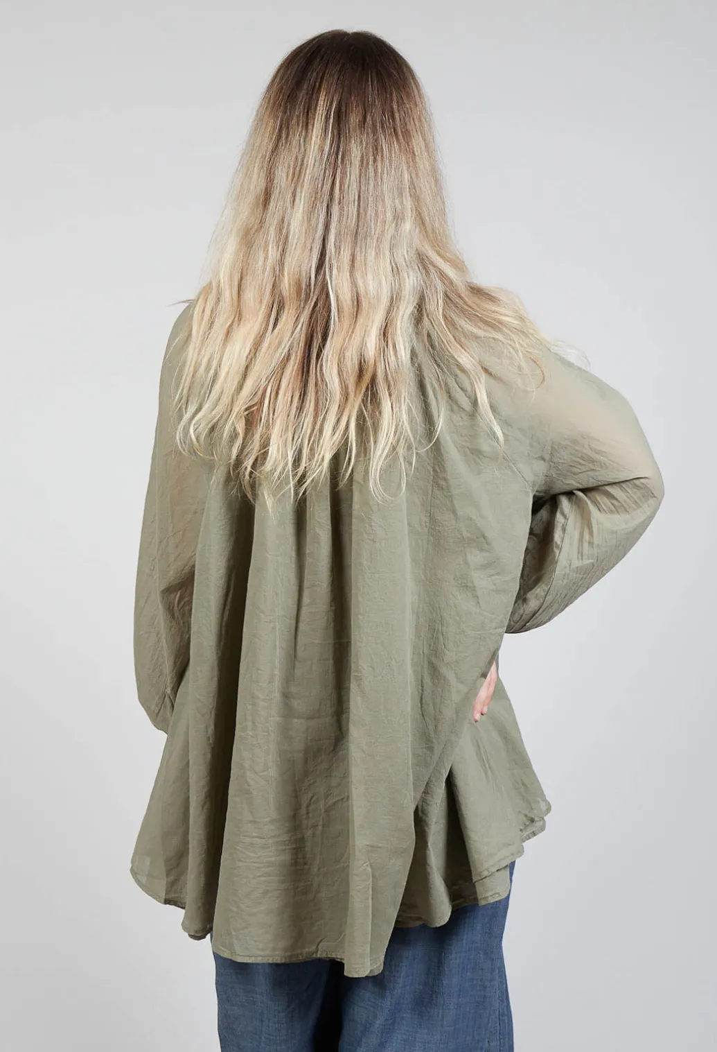Bohemian Blouse in Sage