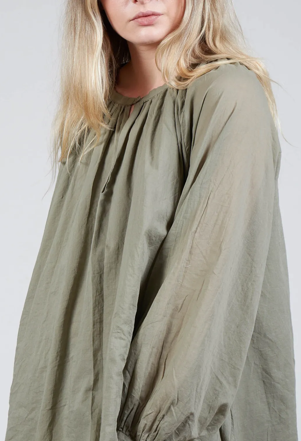 Bohemian Blouse in Sage