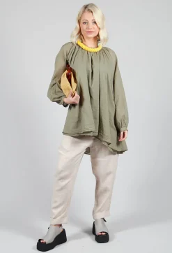 Bohemian Blouse in Sage