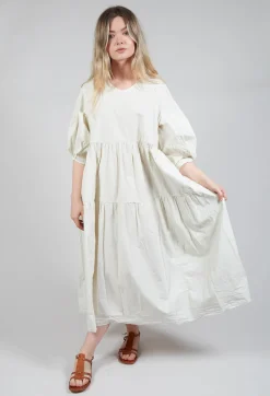 Bohemian Dress in Chalk
