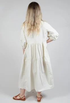 Bohemian Dress in Chalk