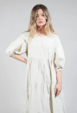 Bohemian Dress in Chalk