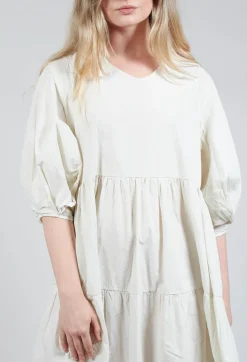 Bohemian Dress in Chalk