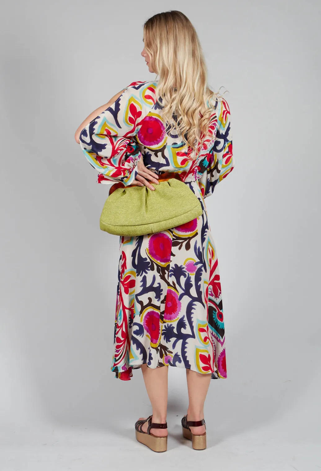 Bohemian Dress in Frida Print