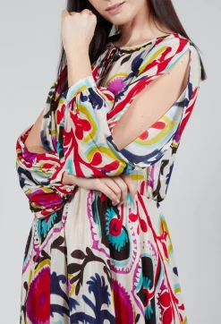 Bohemian Dress in Frida Print