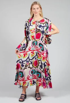 Bohemian Dress in Frida Print