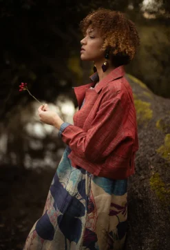 Bolero Coat in Shiraz