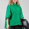 Bolo Jacket in Bright Green
