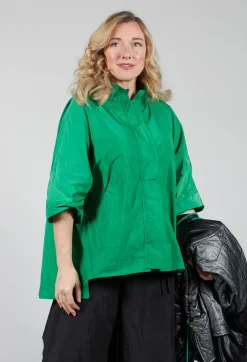 Bolo Jacket in Bright Green