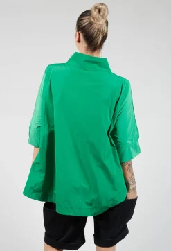 Bolo Jacket in Bright Green