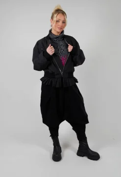 Bomber Jacket in Nero