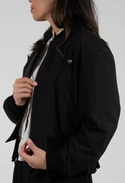 Bomber Jacket in Nero
