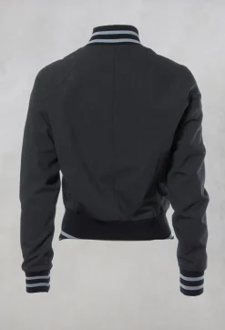 Bomber Jacket in Shadow