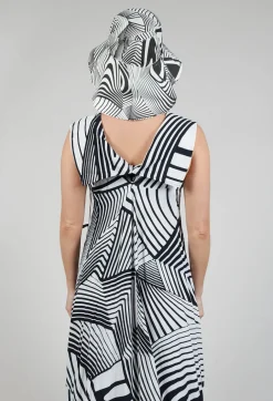 BONE Hat in White with Black