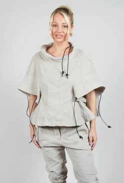 Boned Blouse in Eraser