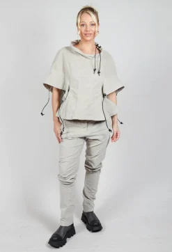 Boned Blouse in Eraser