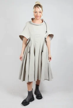 Boned Dress in Eraser