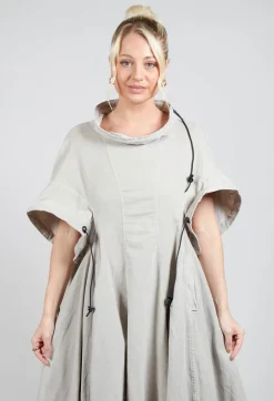 Boned Dress in Eraser