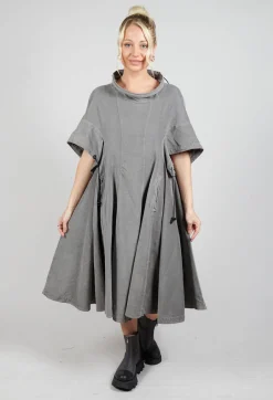 Boned Dress in Pencil Cloud