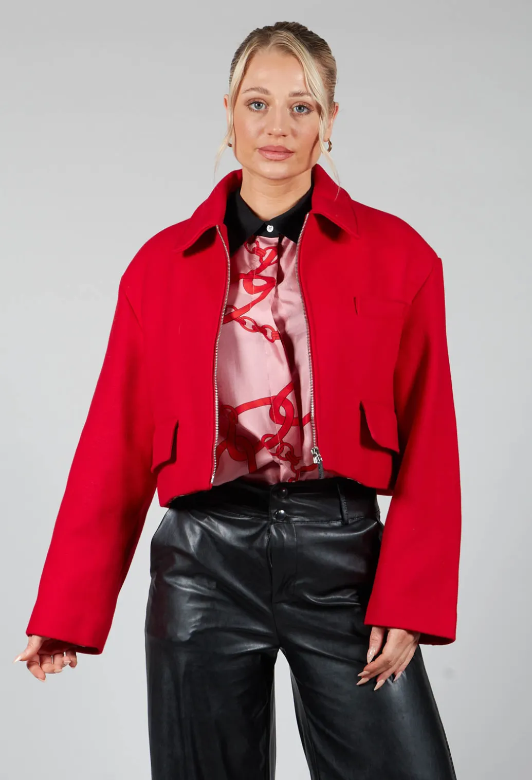Borragine Jacket in Papavero