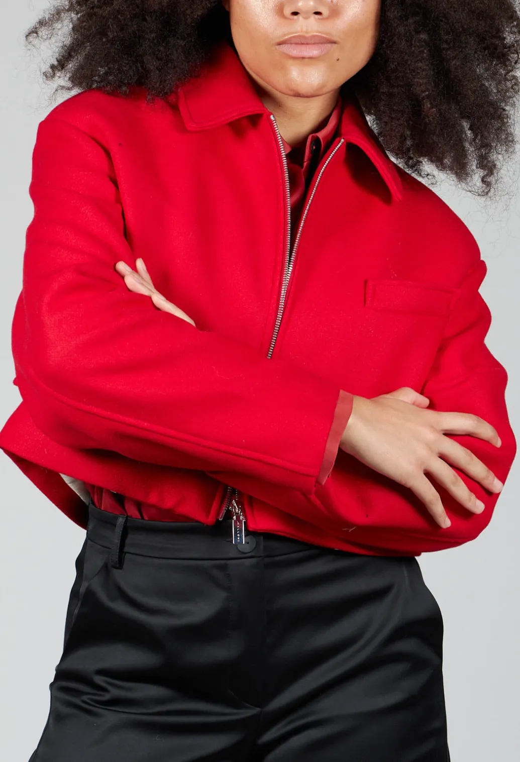 Borragine Jacket in Papavero