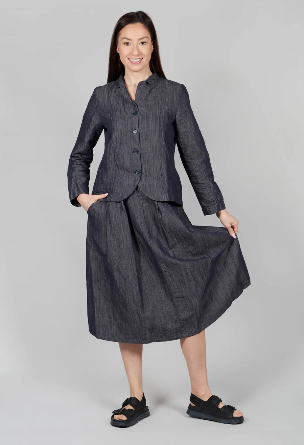 Bosa Ga Skirt In As Sample Blue