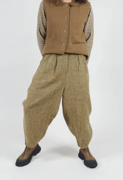 Botvi Trousers in Dark Ecru