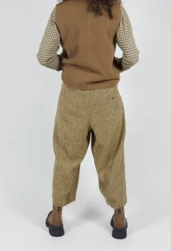 Botvi Trousers in Dark Ecru