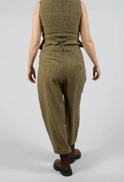 Botvi Trousers in Dark Ecru