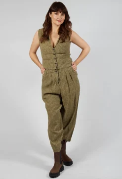 Botvi Trousers in Dark Ecru