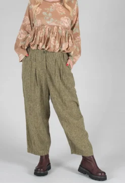 Botvi Trousers in Dark Ecru
