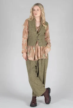Botvi Trousers in Dark Ecru